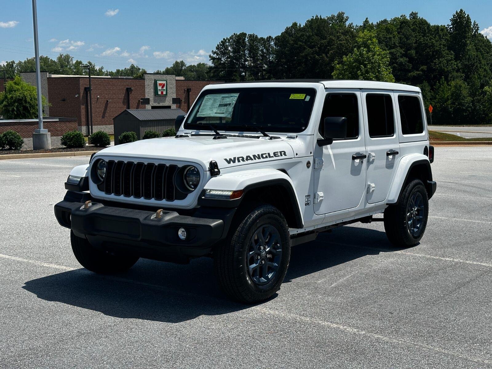 New 2026 Bright White Clear-Coat Exterior Paint Jeep 85th Anniversary image 3