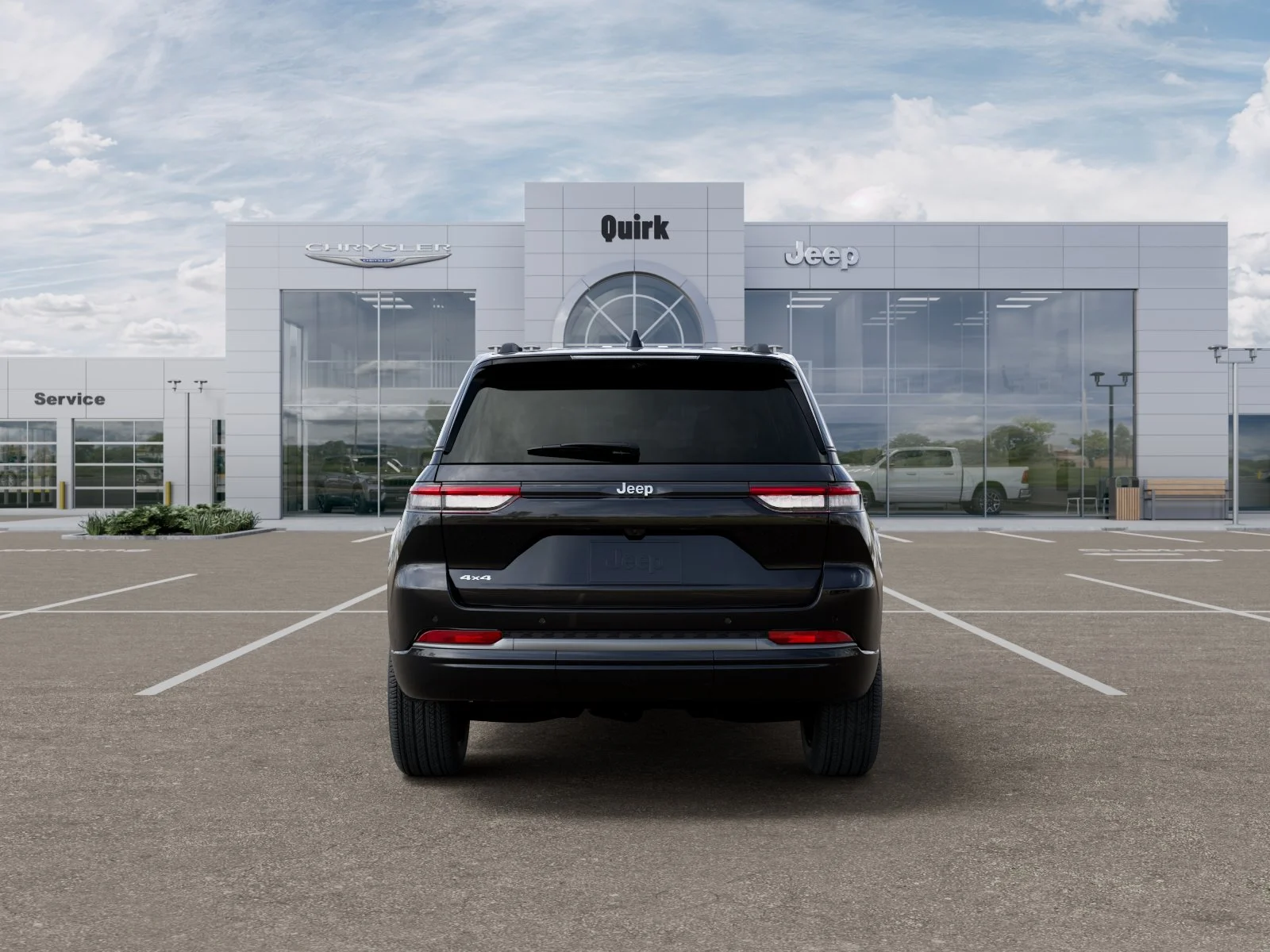 New 2026 Diamond Black Crystal Pearl-Coat Exterior Paint Jeep Limited Reserve image 33