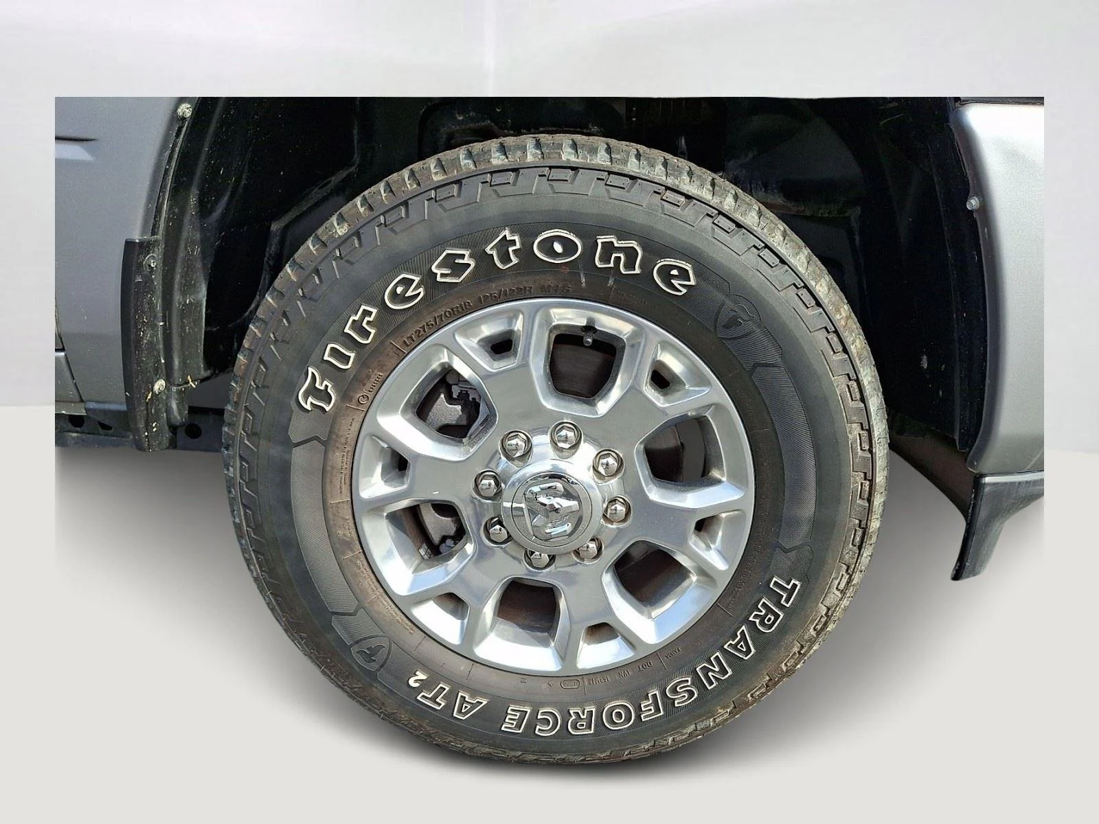 Used 2024 Billet Silver Metallic Clearcoat Ram Laramie image 8