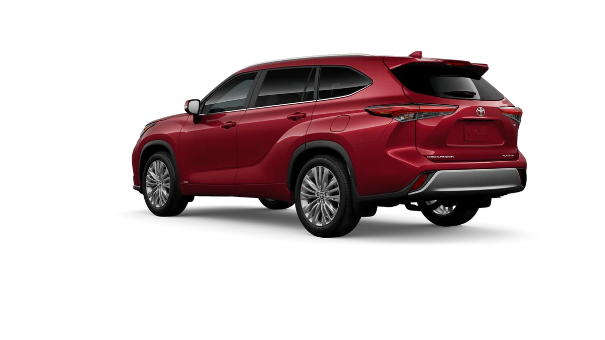 New 2026 Ruby Flare Pearl Toyota Hybrid Platinum image 6