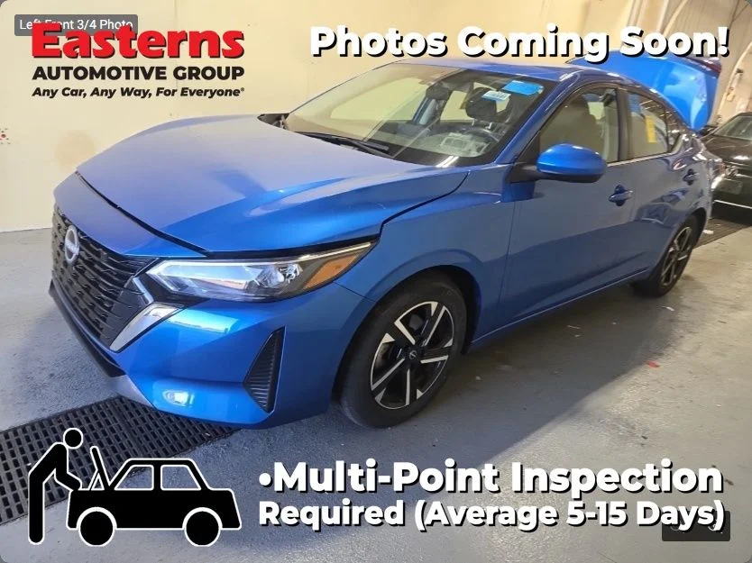 Used 2024 Blue Nissan SV image 1