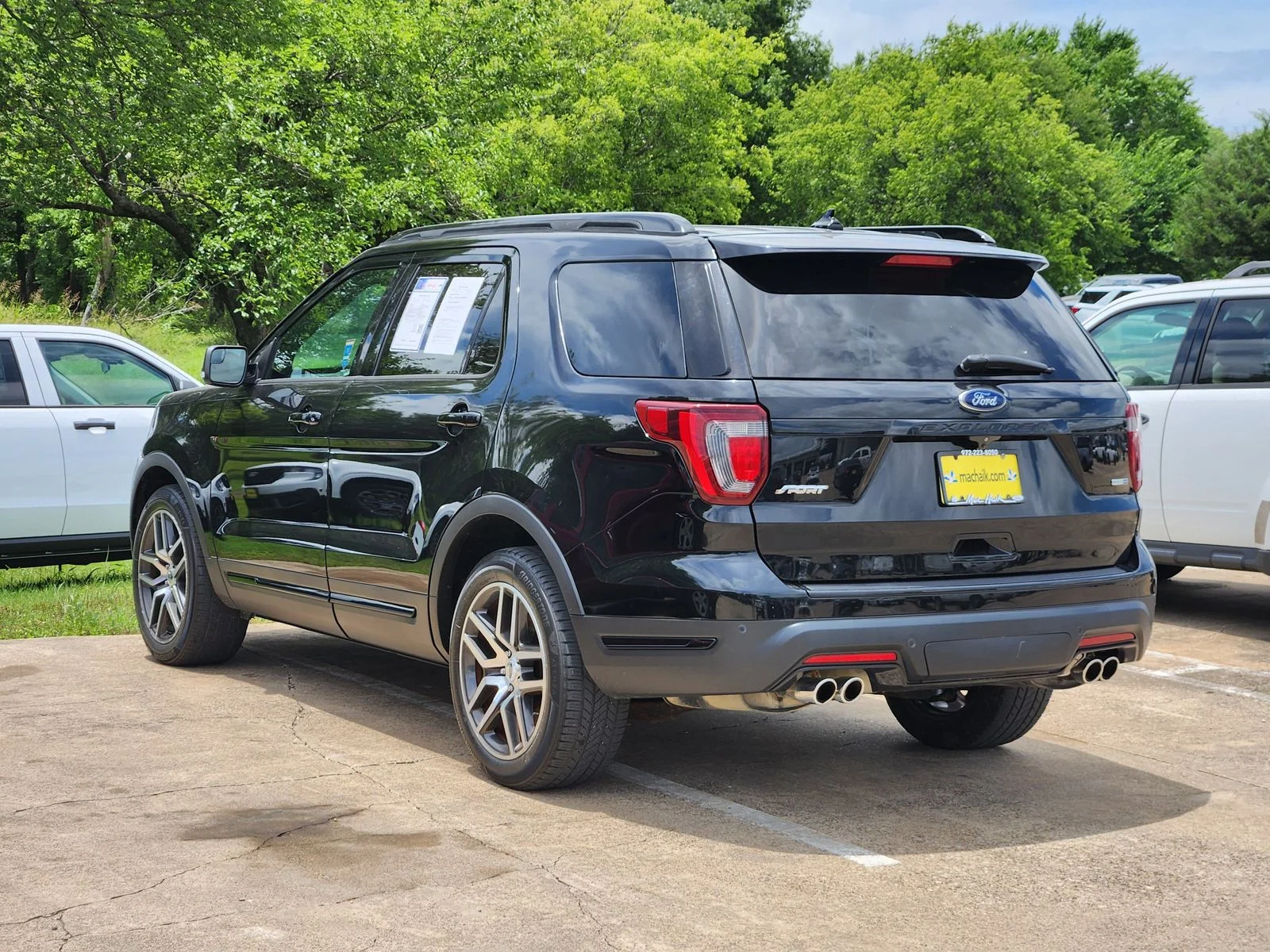 Used 2018 Black Ford Sport image 4