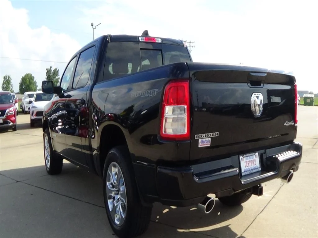 Certified Used 2023 Diamond Black Crystal Pearl Coat (pxj) RAM Big Horn image 8
