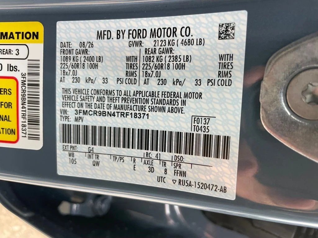 New 2026 Azure Gray Metallic Tri-Coat Ford Big Bend® image 35
