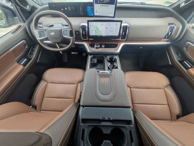 New 2026 Space Silver Metallic Ford MAX King Ranch® image 16