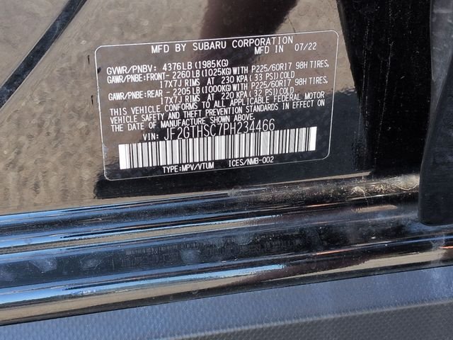 Used 2023 Black Subaru Sport image 37