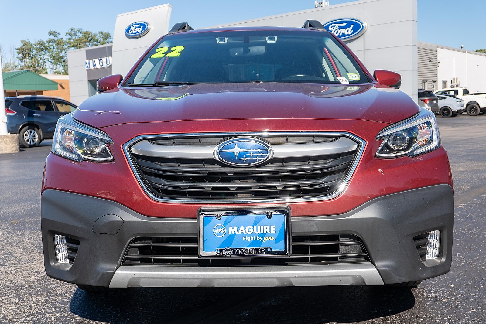 Used 2022 Crimson Red Pearl Subaru Limited image 3