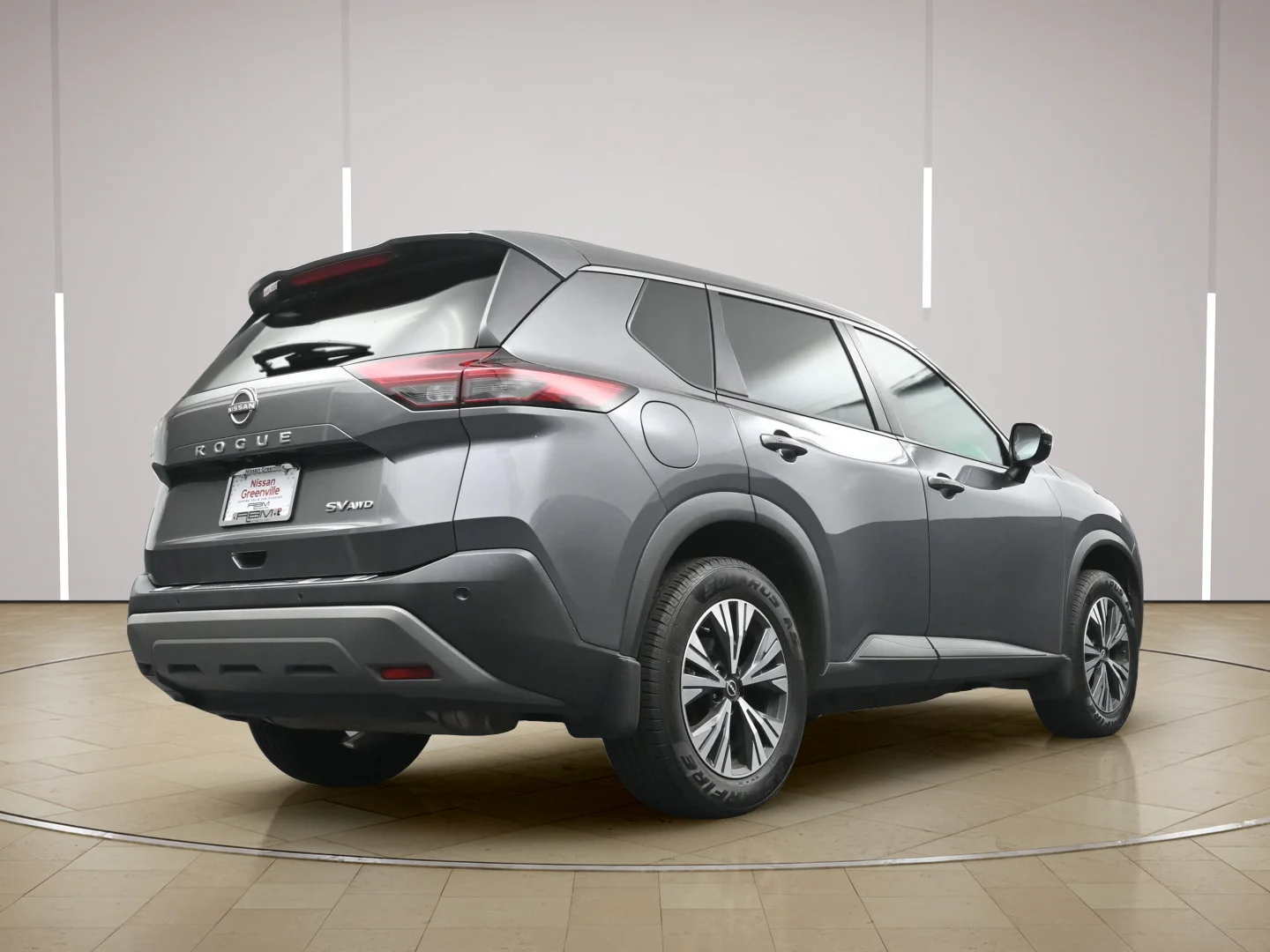 Certified Used 2022 Gun Metallic Nissan SV image 26