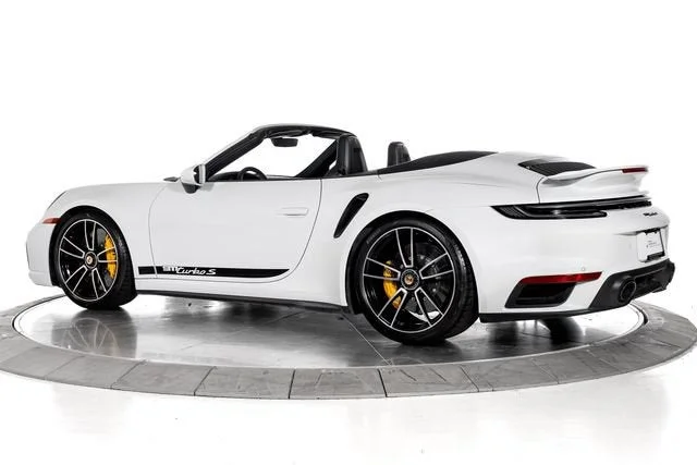Used 2022 White Porsche Turbo S image 3