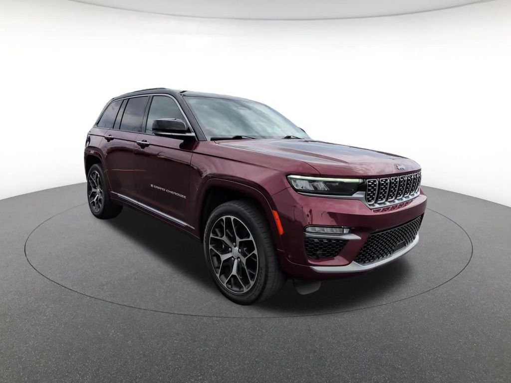 Used 2025 Red Jeep Summit Reserve image 3