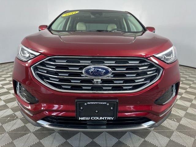 Used 2019 Ford Edge Titanium with VIN 2FMPK3K95KBC32578 for sale in Saratoga Springs, NY
