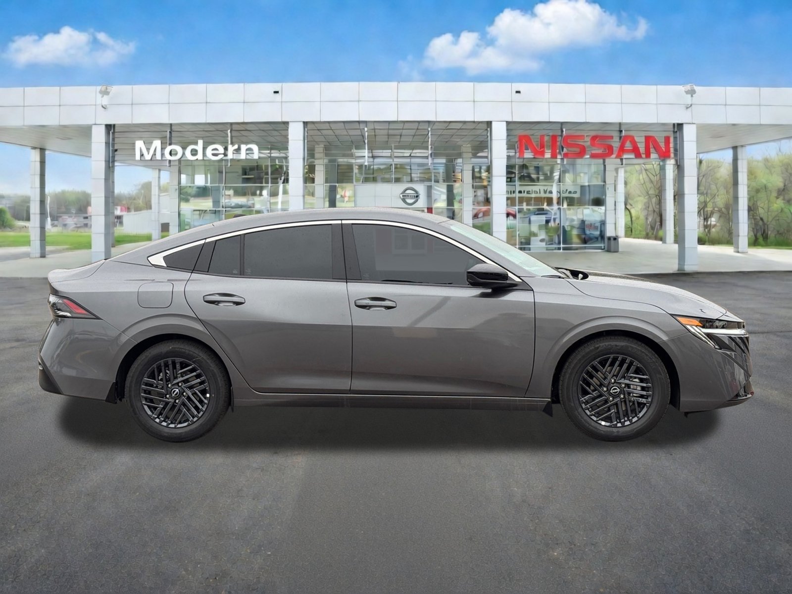New 2027 Gun Metallic Nissan SV image 6