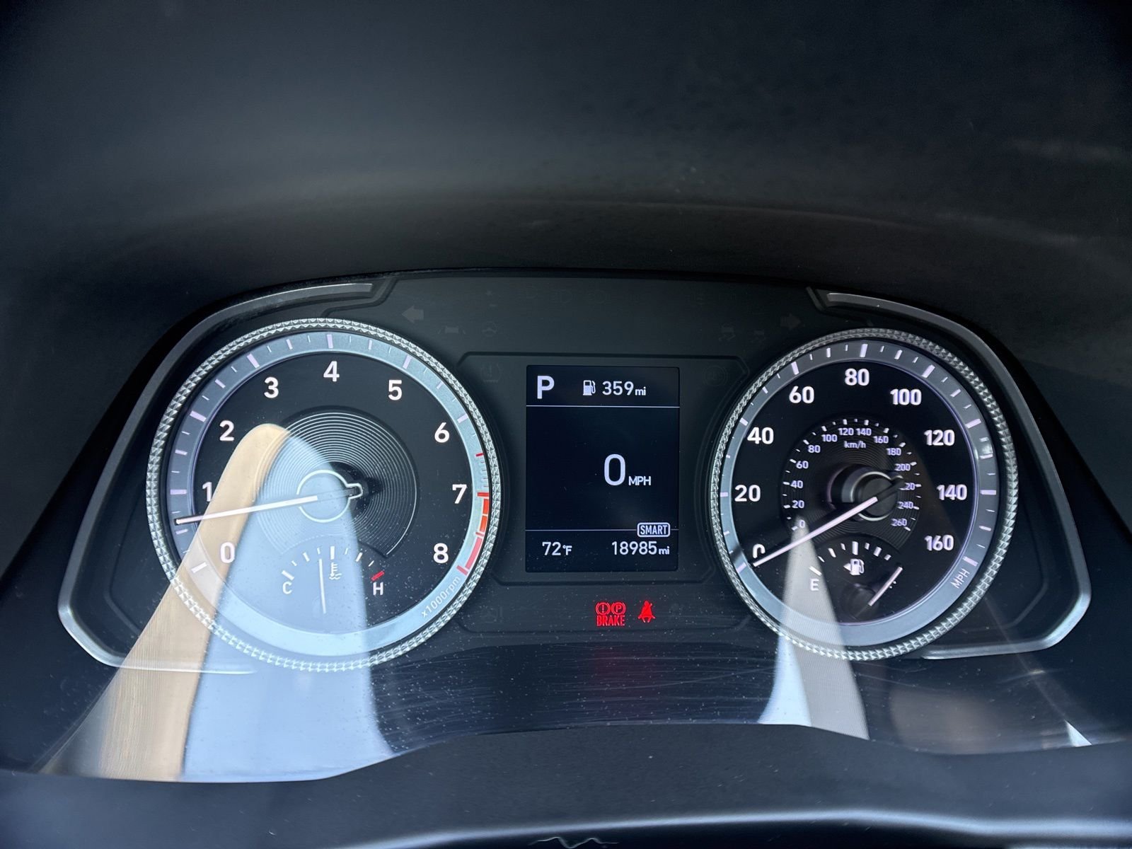 Used 2021 Blue Hyundai SE image 6