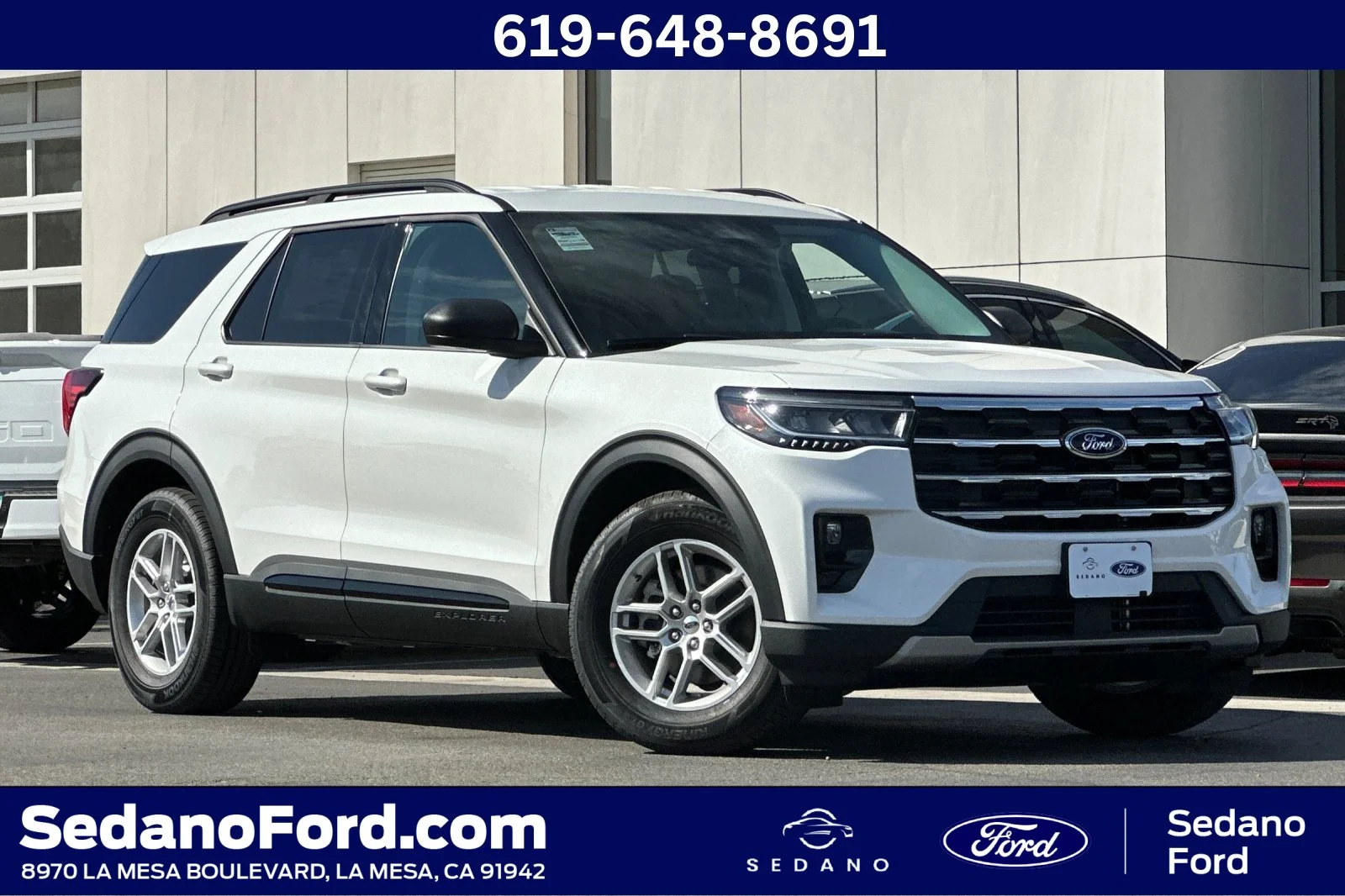 New 2026 White Ford Active image 1