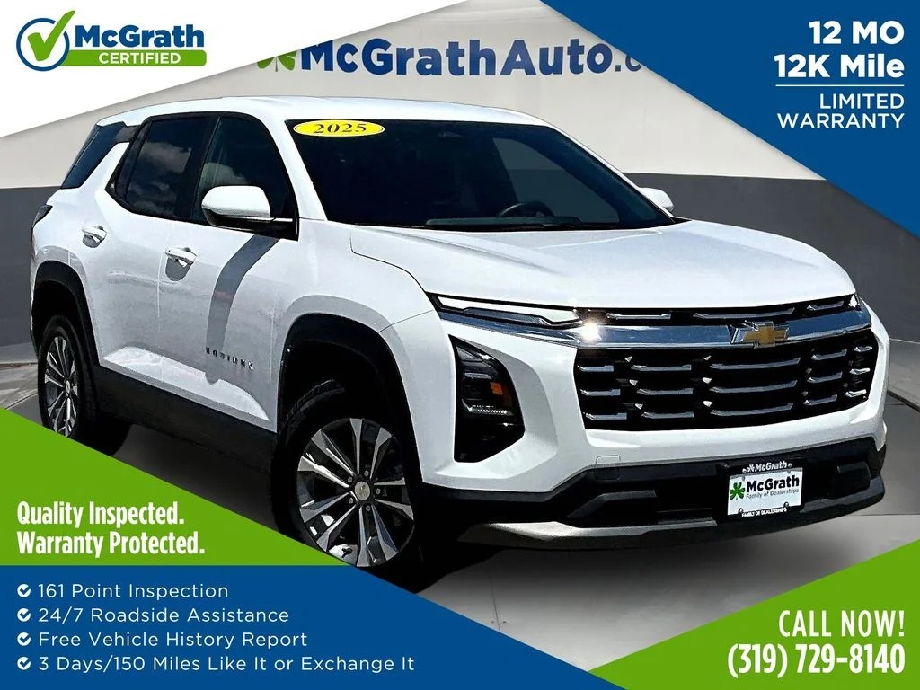 Used 2025 White Chevrolet LT image 1