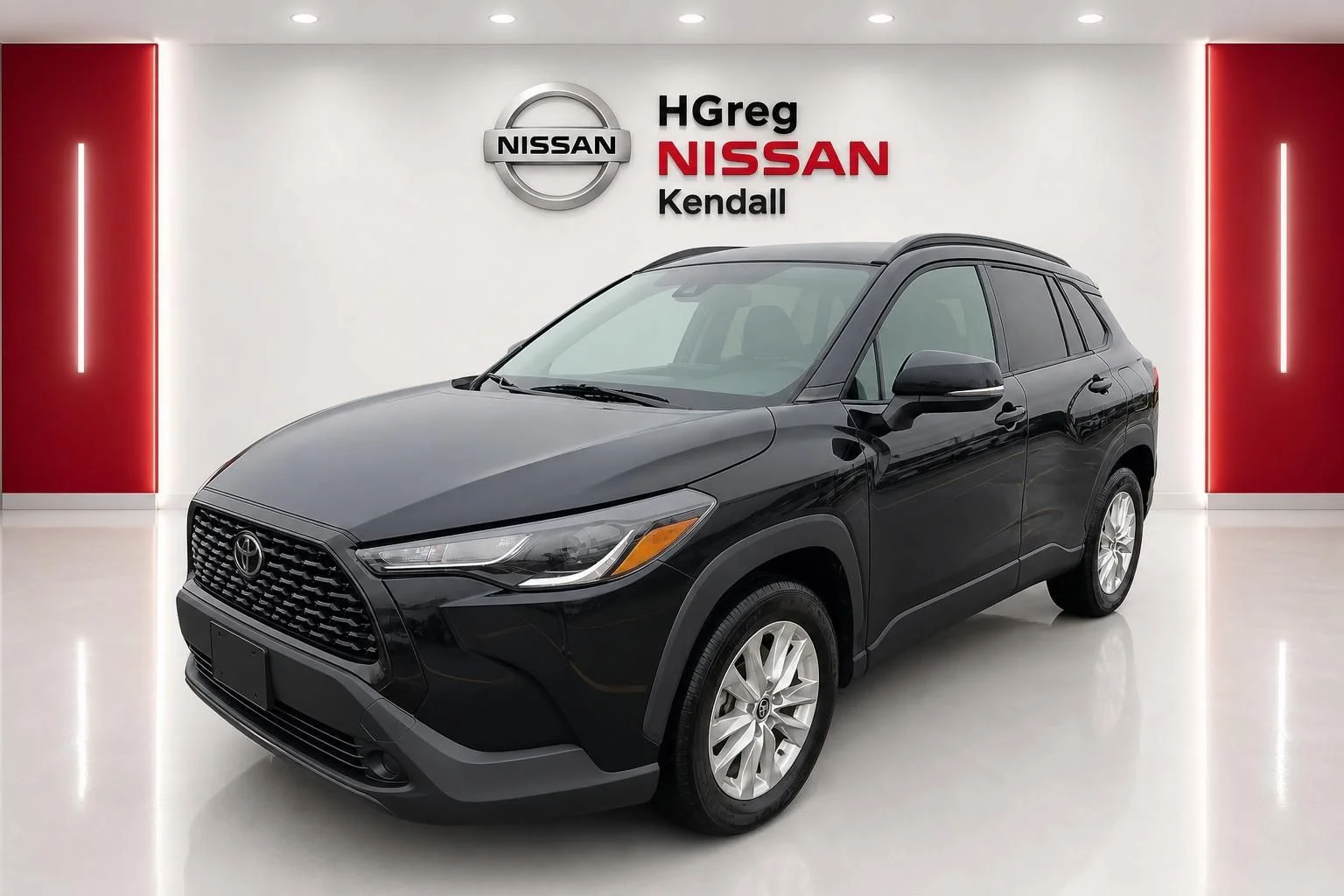 Used 2022 Black Toyota LE image 3