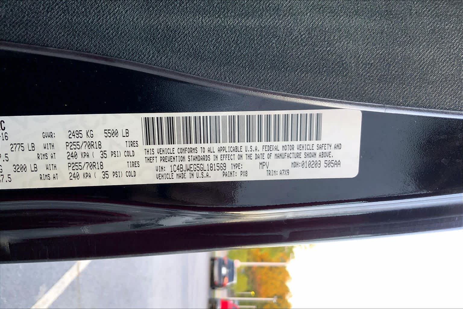Used 2016 Black Clearcoat Jeep Sahara image 28