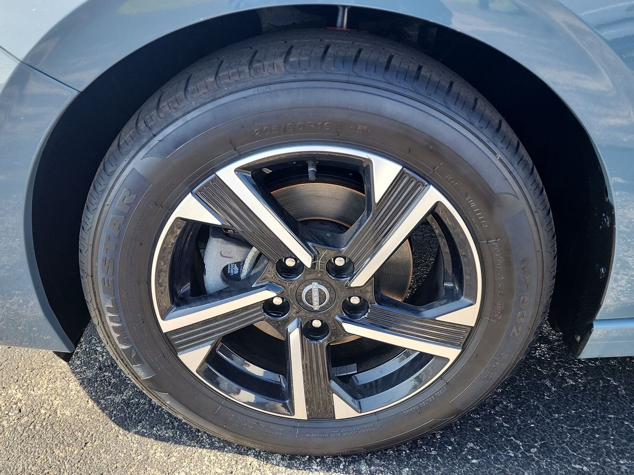 Used 2024 Atlantic Gray Metallic Nissan SV image 10