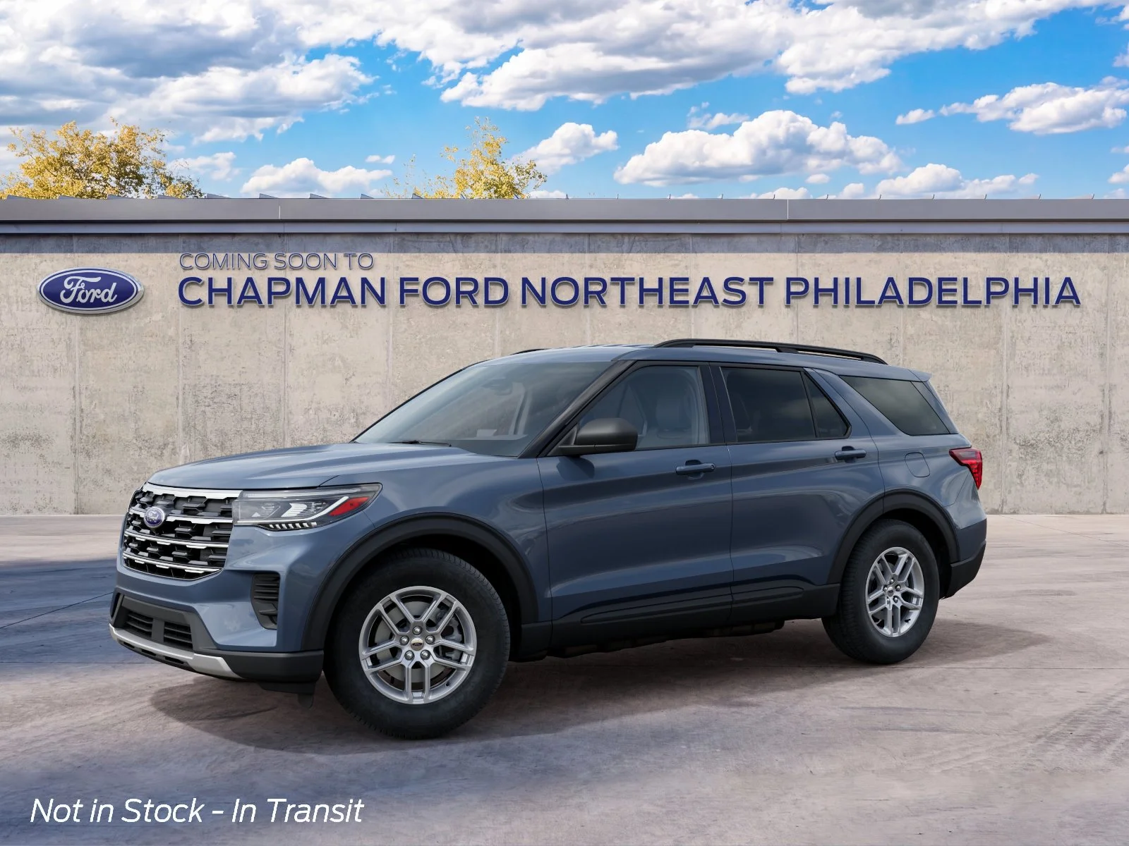 New 2027 Vapor Blue Metallic Ford Active image 1