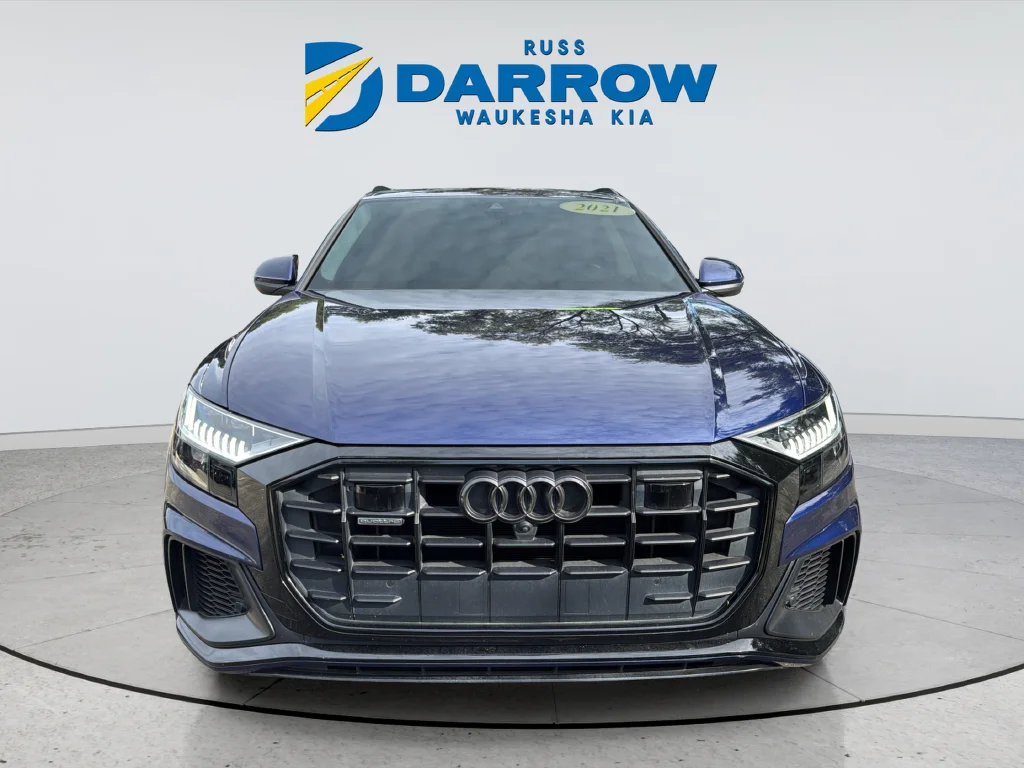 Used 2021 Blue Audi 55 Prestige image 8