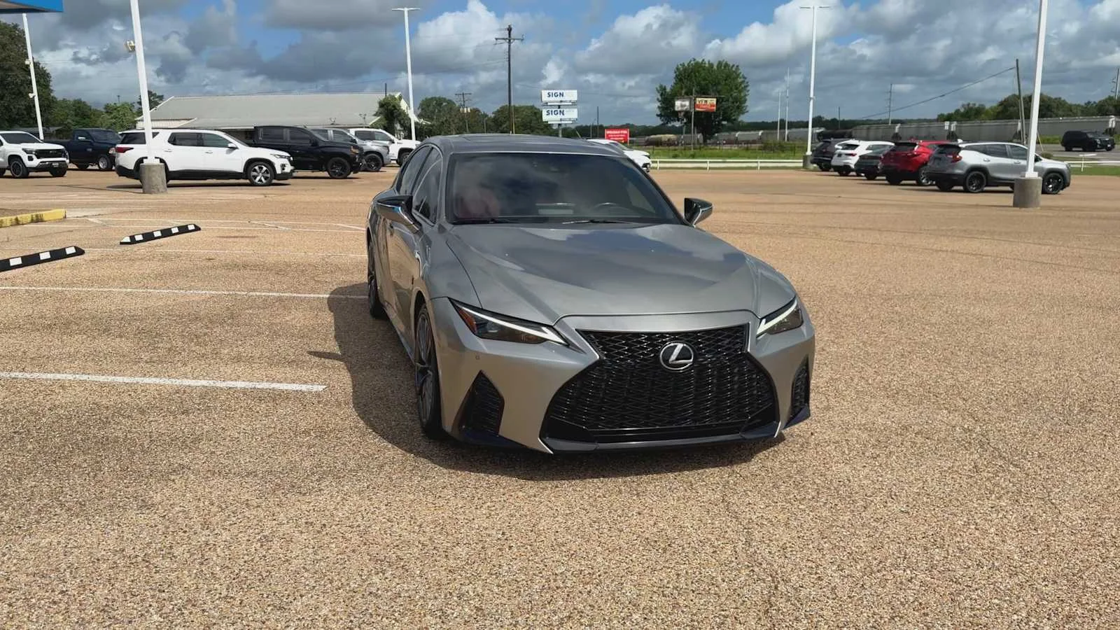 Used 2022 Silver Lexus F SPORT image 3