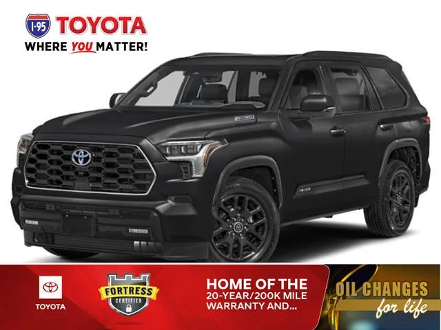 2026 Toyota Sequoia Platinum 4WD i-FORCE MAX Hybrid's photo