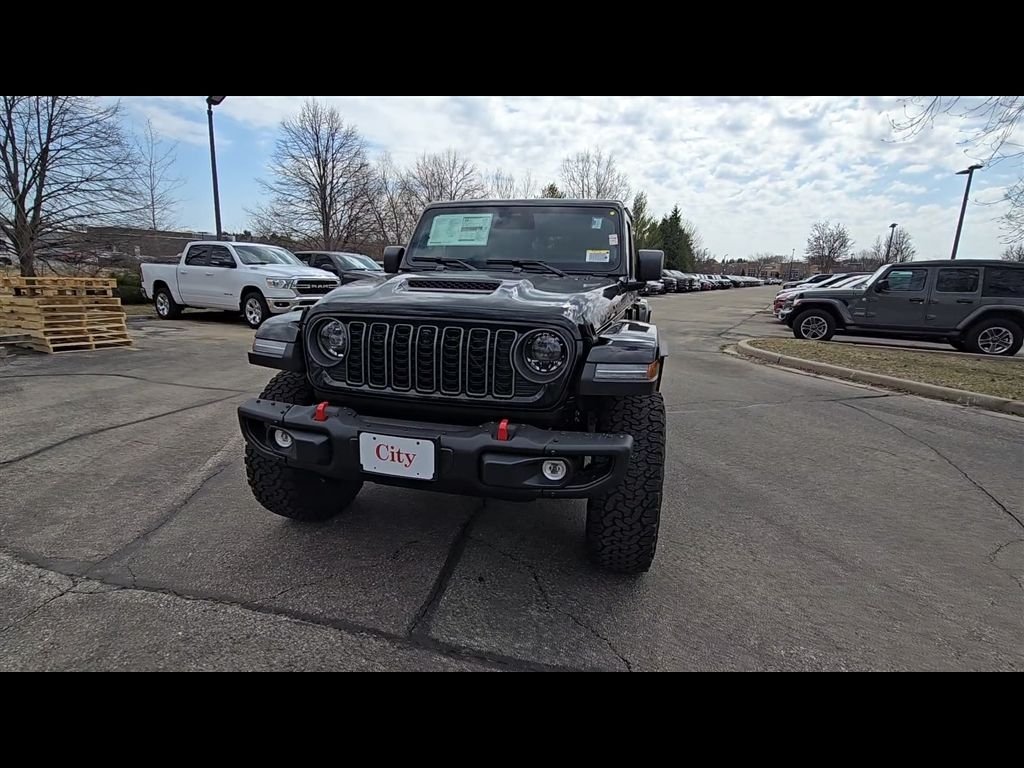 New 2026 Black Clear-Coat Exterior Paint Jeep Rubicon X image 3