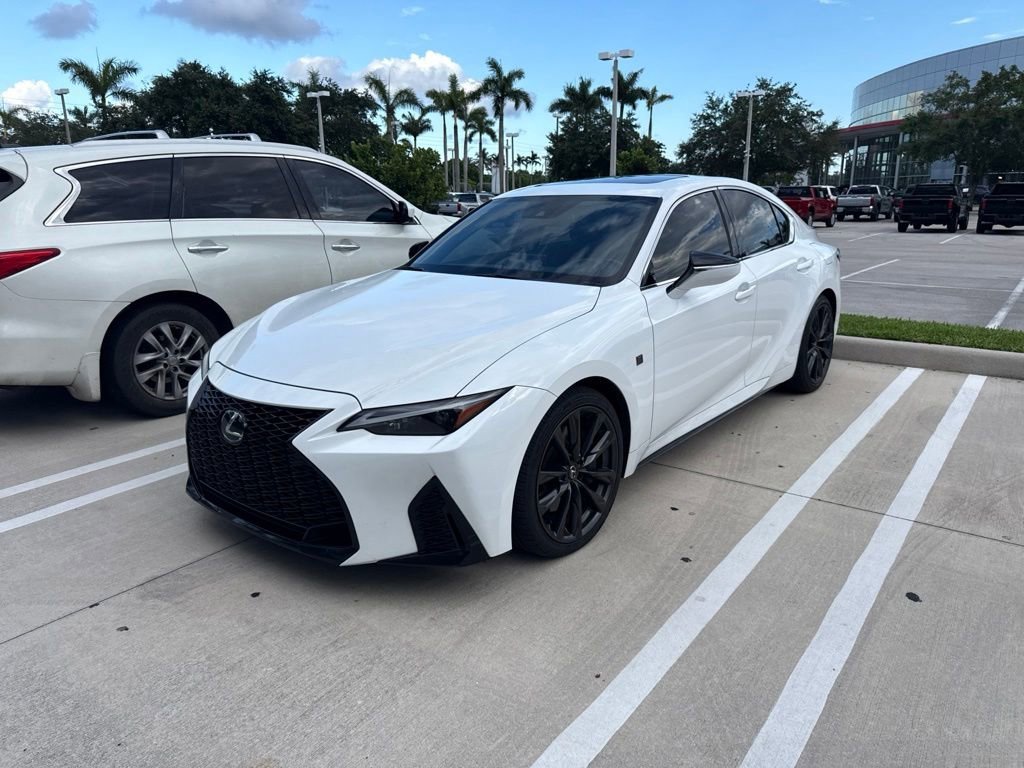 Used 2025 Ultra White Lexus IS 350 F SPORT Design image 3