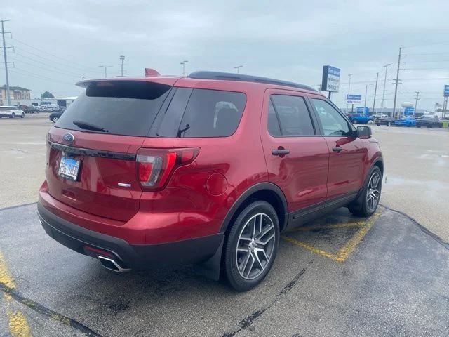 Used 2016 Ruby Red Metallic Ford Sport image 4
