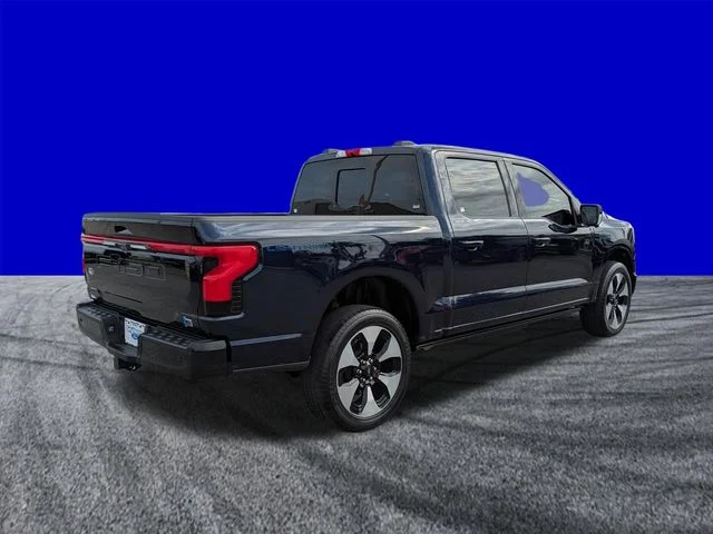 Certified Used 2024 Antimatter Blue Metallic Ford Platinum image 4