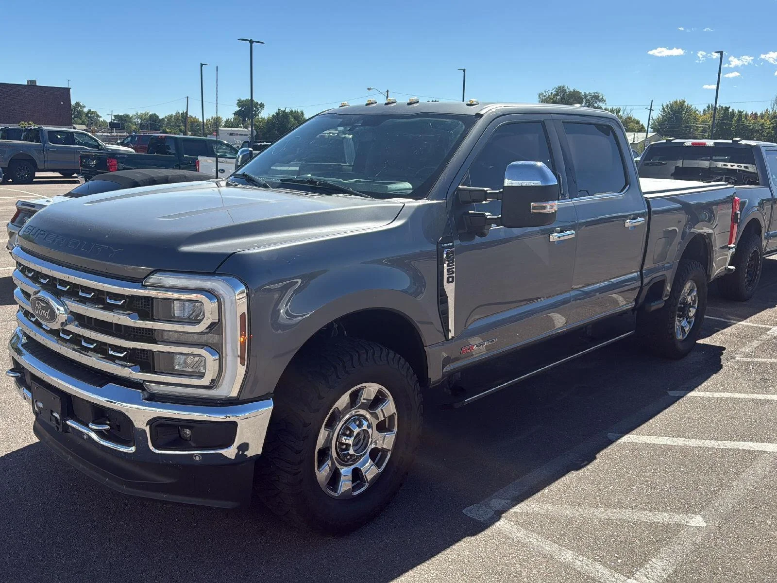 Used 2024 Carbonized Gray Ford Lariat image 1