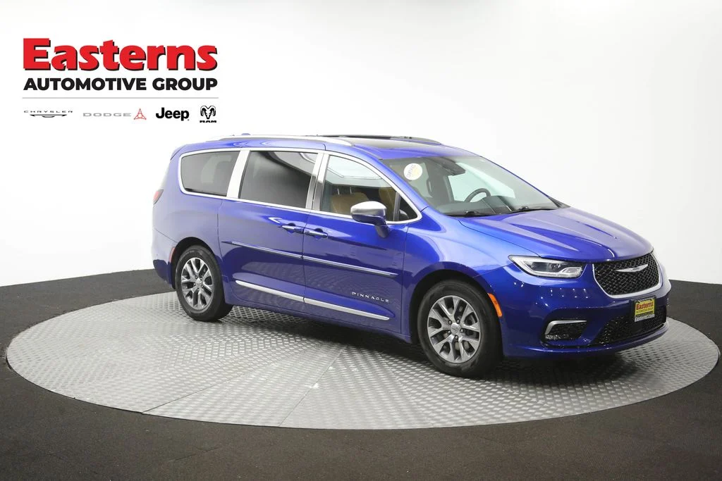 Certified Used 2021 Blue Chrysler Pinnacle image 53