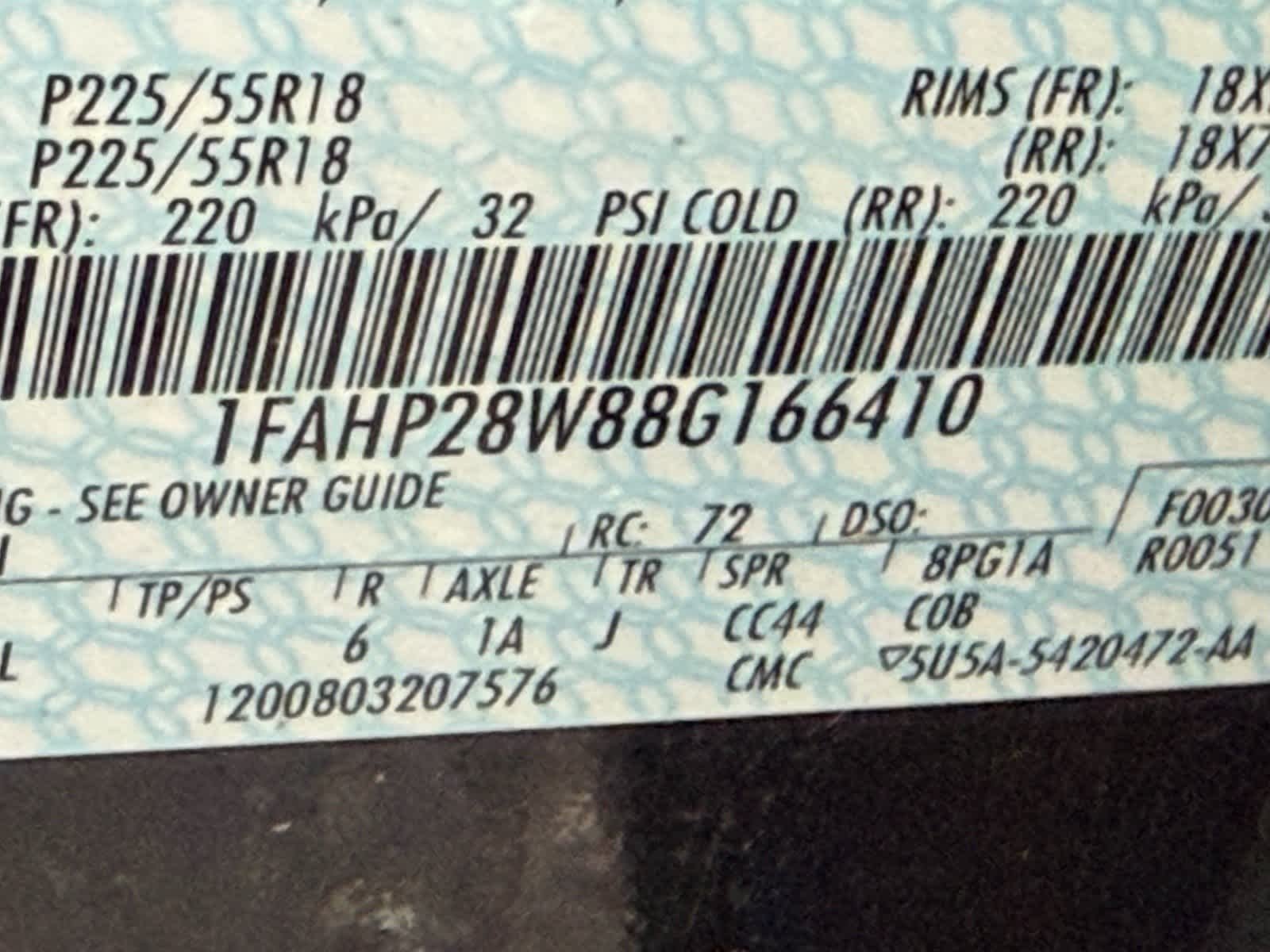 Used 2008 Blue Ford Limited image 21