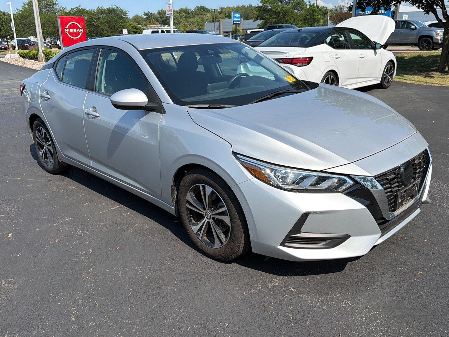 Used 2023 Gun Metallic Nissan SV image 3
