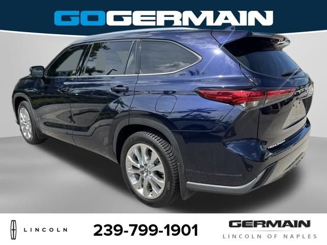 Used 2020 Blue Toyota Limited image 5