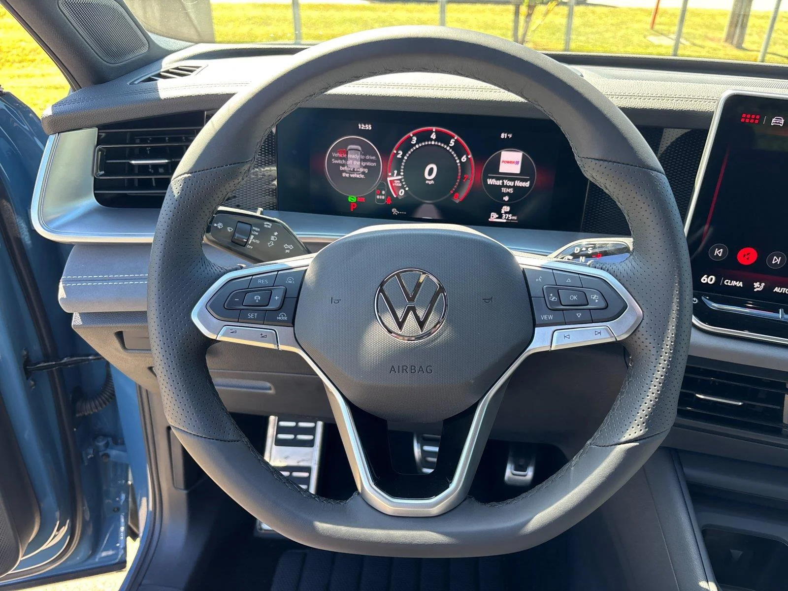 New 2026 Monterey Blue w/Deep Black Roof Volkswagen SE R-Line Black image 17