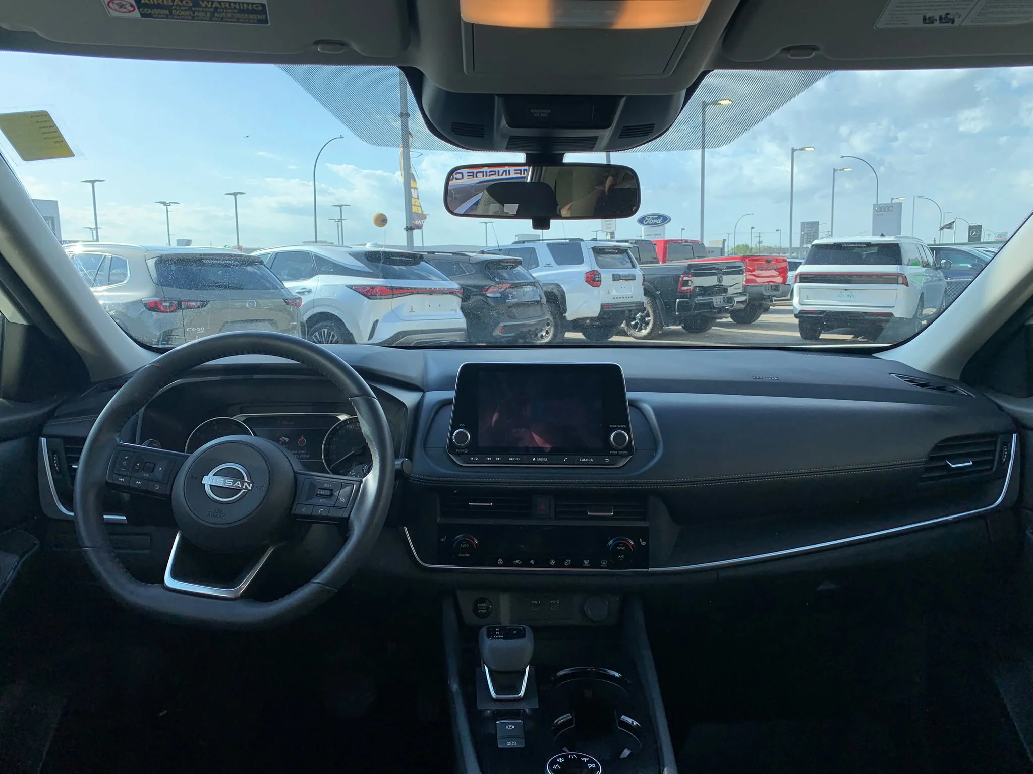 Certified Used 2024 Glacier White Nissan S AWD*Remote Start | Htd Seats | Htd Wheel | Blind Spot Detection | Cross Traffic Alert | CarPlay image 8