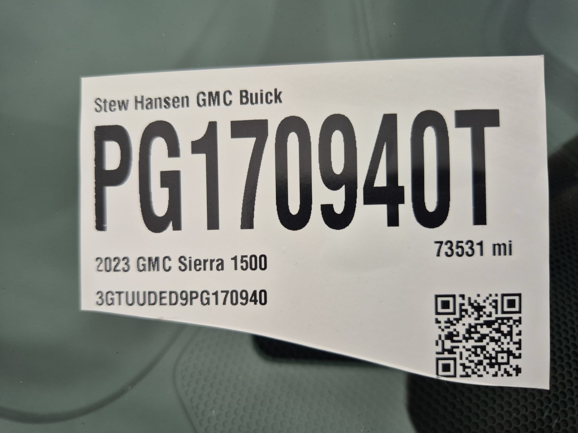 Used 2023 ONYX BLACK GMC SLT image 34