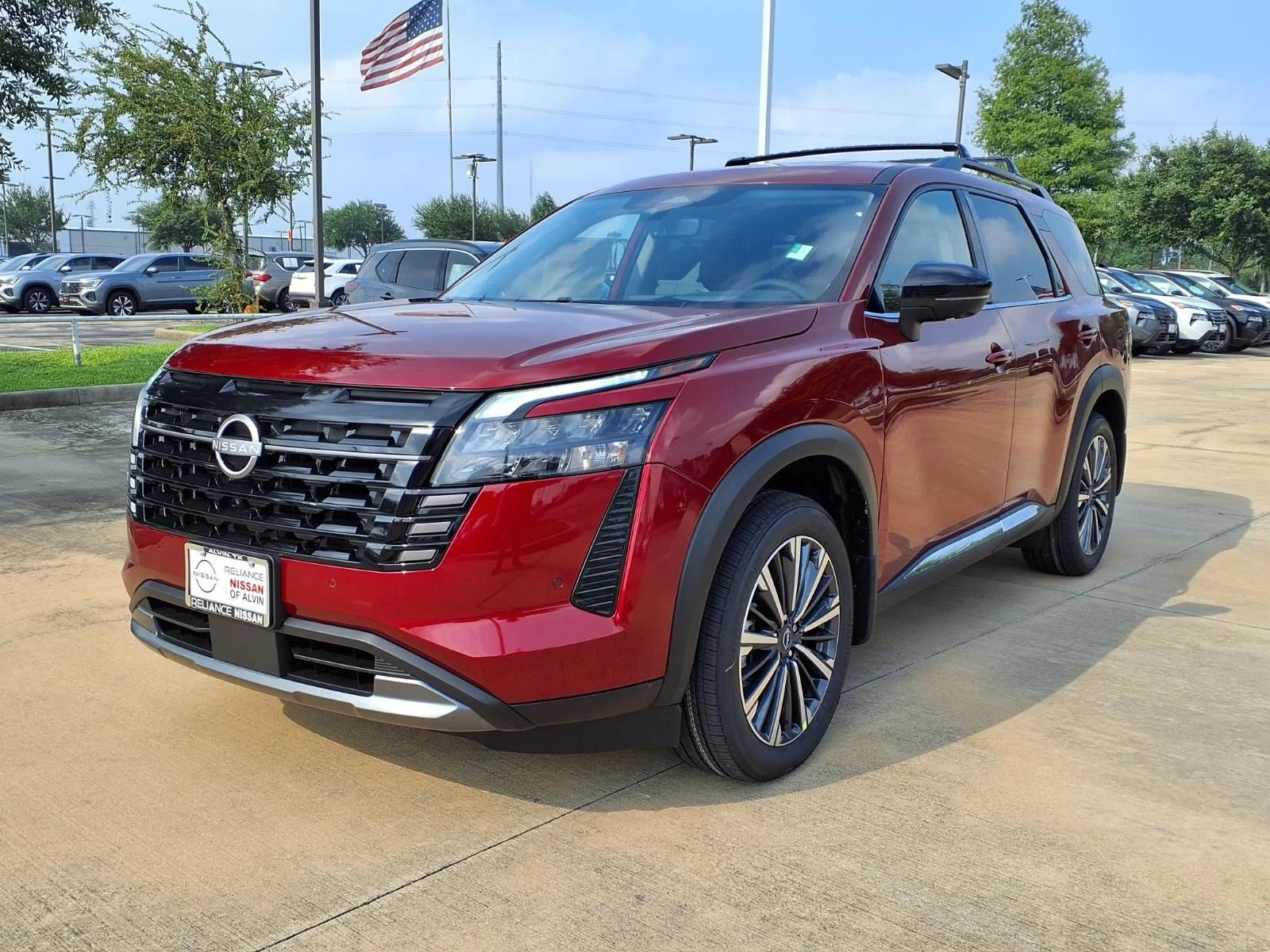New 2026 Scarlet Ember Tintcoat Nissan Platinum image 3