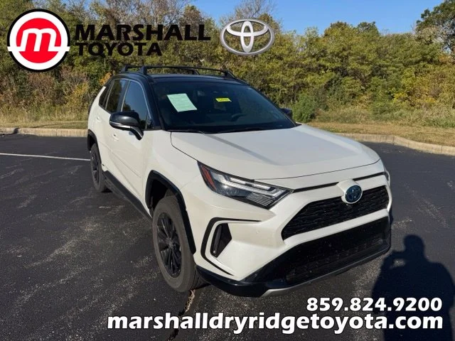 Used 2024 Wind Chill Pearl/Midnight Black Metallic Toyota XSE image 1
