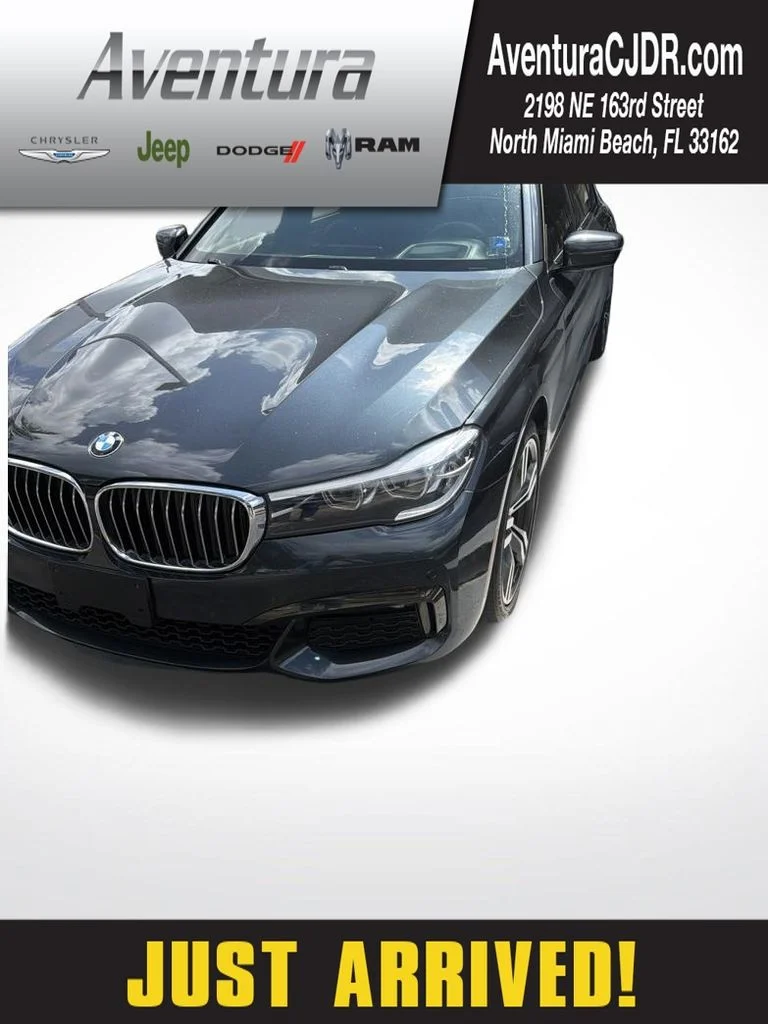 Used 2019 Gray BMW 740i image 1