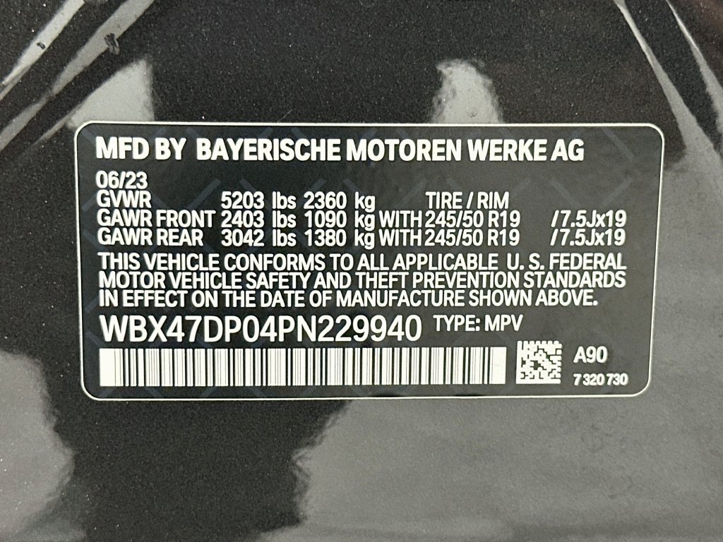 Certified Used 2023 Dark Graphite Metallic BMW sDrive30i image 33