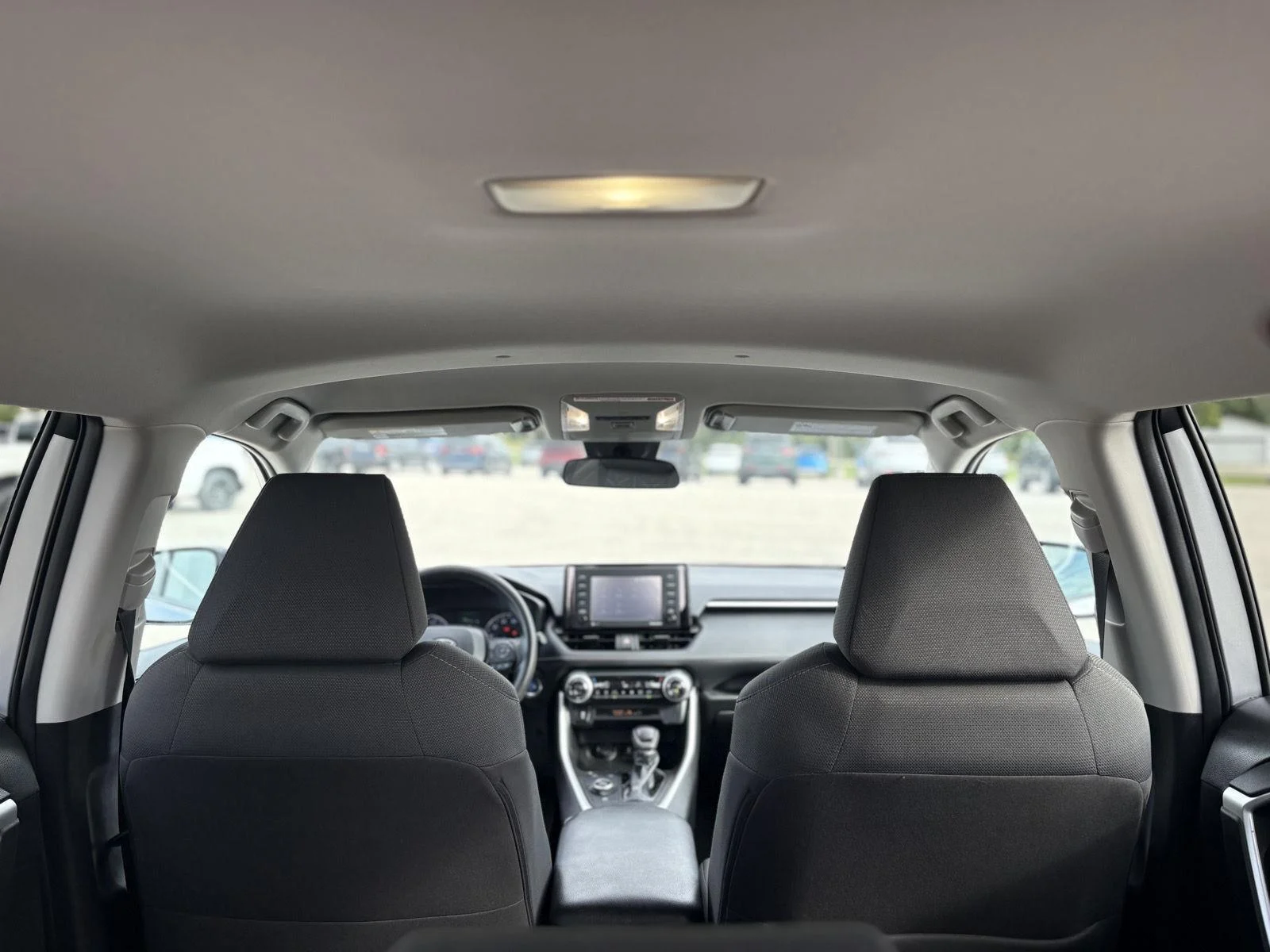Used 2022 Silver Sky Metallic Toyota Hybrid XLE image 13