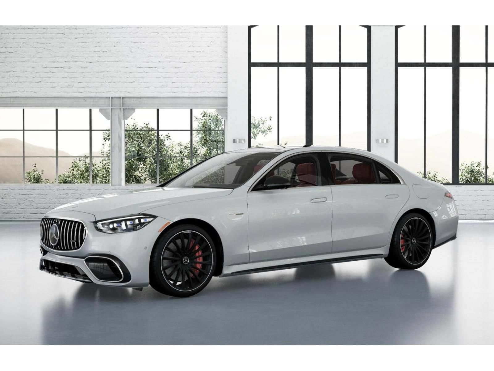 New 2026 MANUFAKTUR Moonlight White Metallic Mercedes-Benz S 63 E AMG® image 84