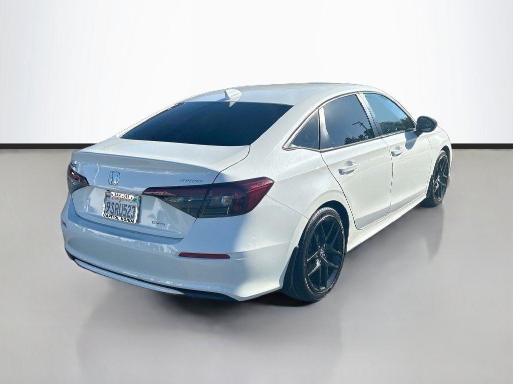 Used 2025 Platinum White Pearl Honda Sport image 5