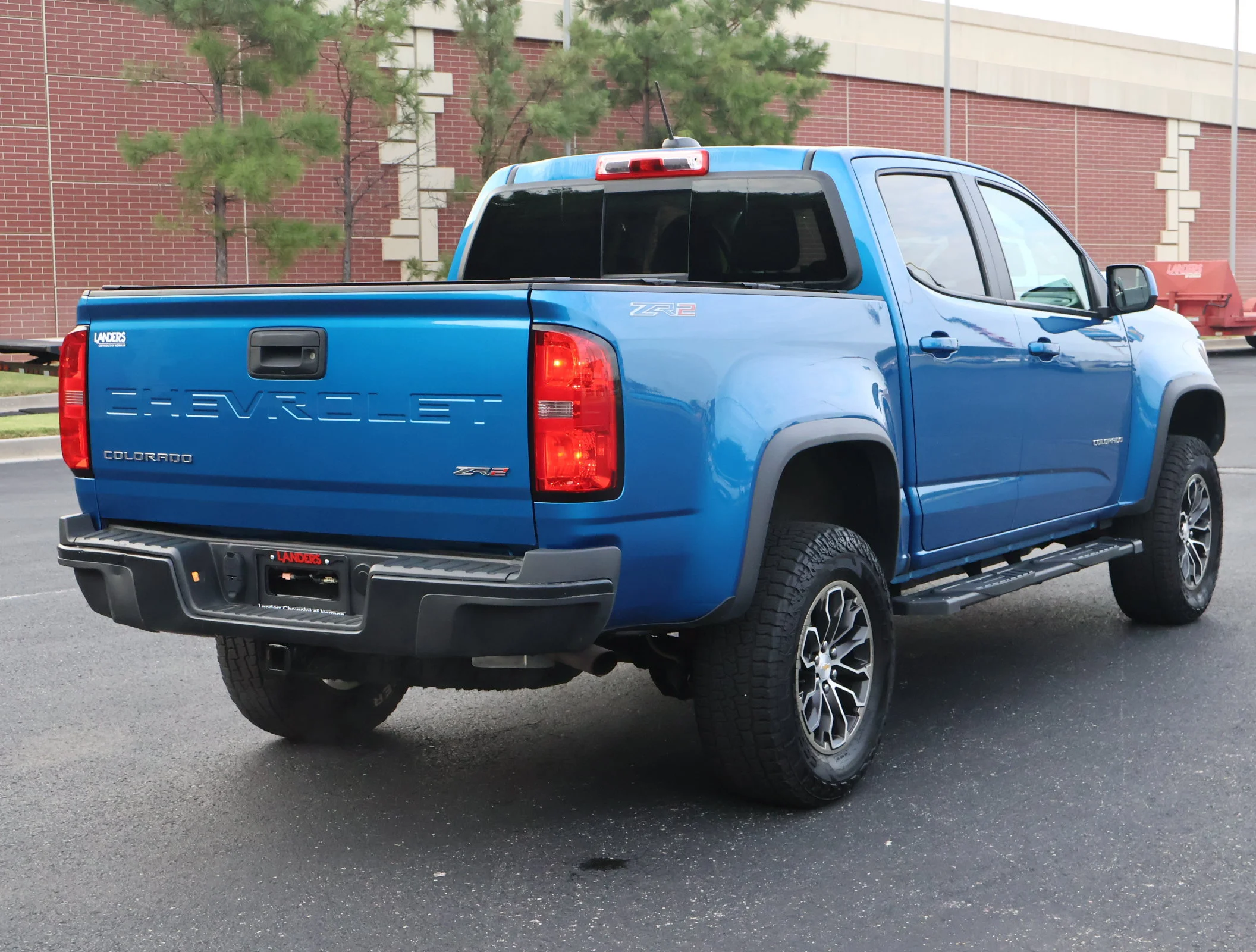 Used 2022 Bright Blue Metallic Chevrolet 4WD ZR2 image 31