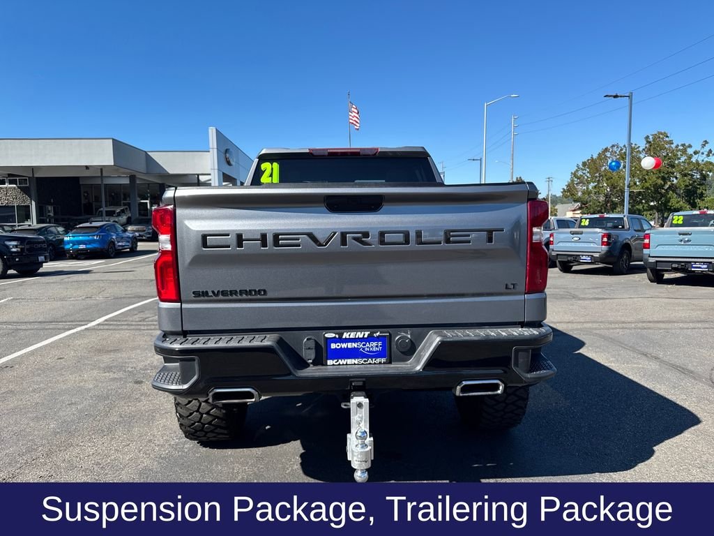 Certified Used 2021 Satin Steel Metallic Chevrolet LT Trail Boss image 6