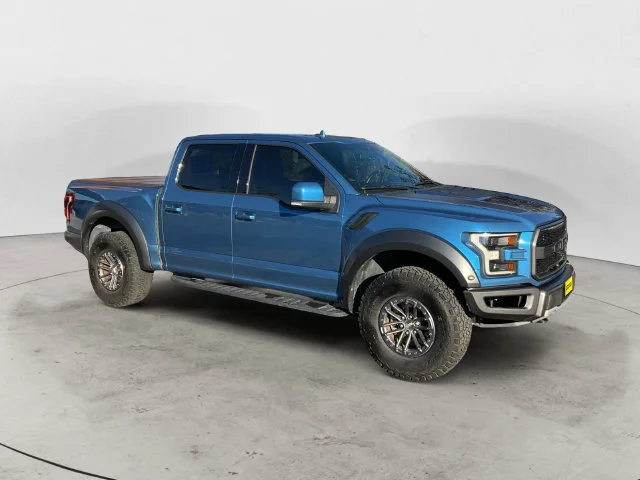 Used 2019 Blue Metallic Ford Raptor image 3