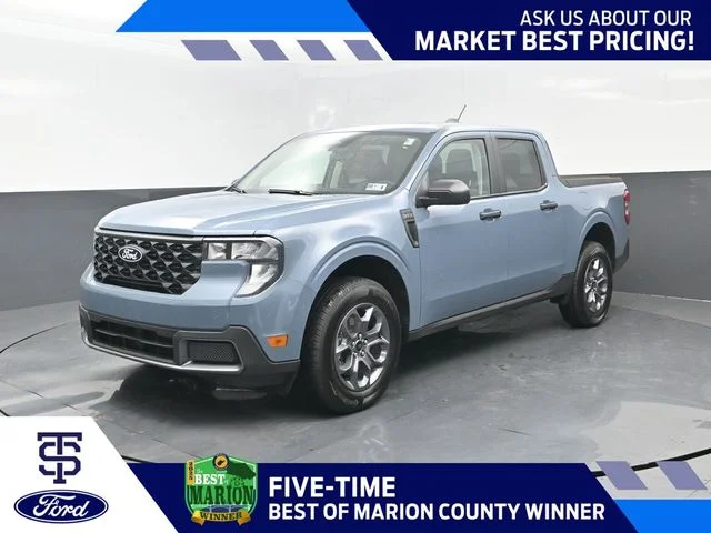 New 2026 Azure Gray Metallic Tri-Coat Ford XLT image 1