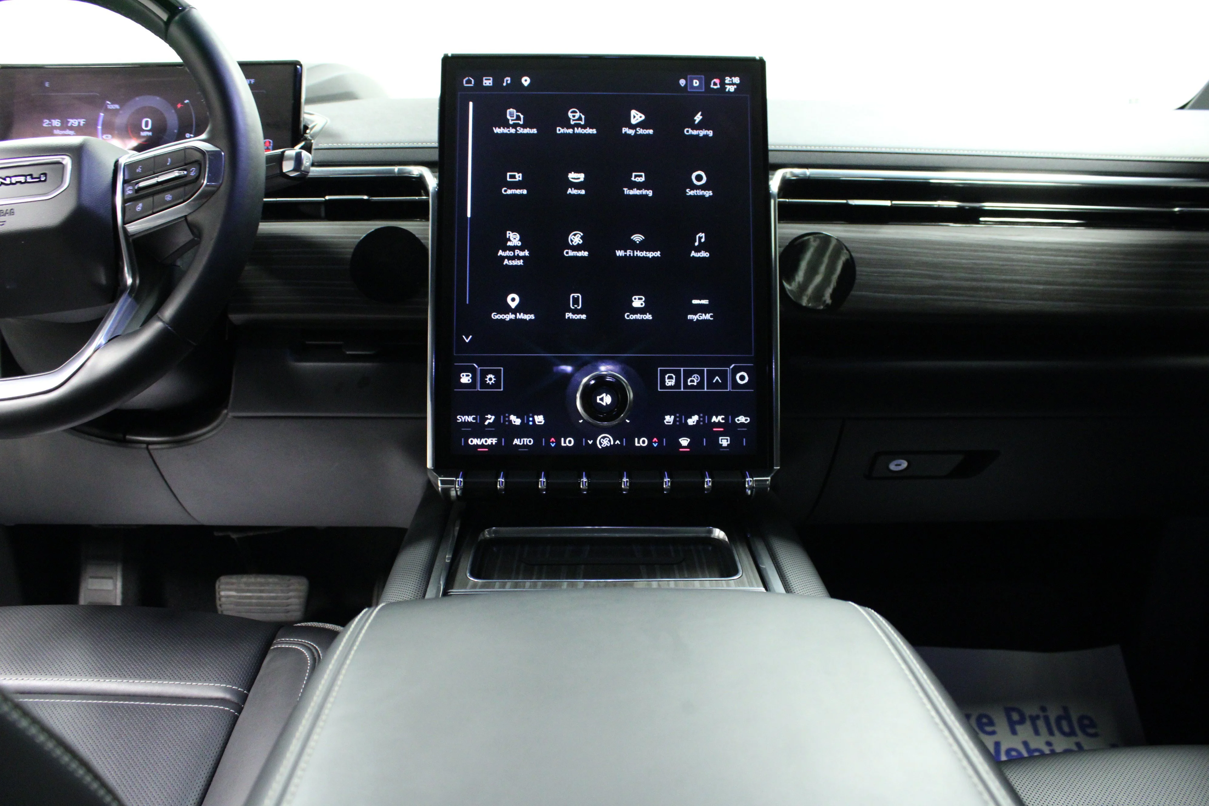 Used 2025 Onyx Black GMC Max Range Denali image 18